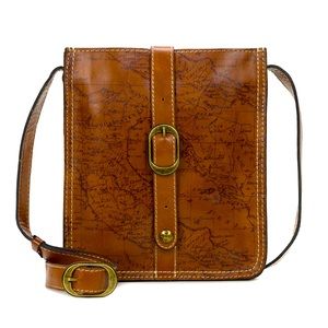 Patricia Nash Signature Map Collection Bag + Passport Wallet Set